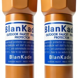 Outdoor Faucet Freeze Protector BlanKade Brass 2 Pack Winter Guard-0