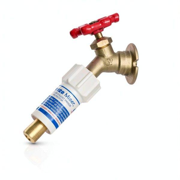 Freeze Miser Outdoor Faucet & Spigot Freeze Protection – Patented Valve Shield, Activates at Water Temperature Below 37°F/3°C – Durable Winter Cover Alternative – Quick Install, Saves Water – 4 Pack-2