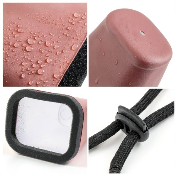 Outdoor Faucet Cover VIHOSE 2-Piece Set Dark Red Freeze Protection-2