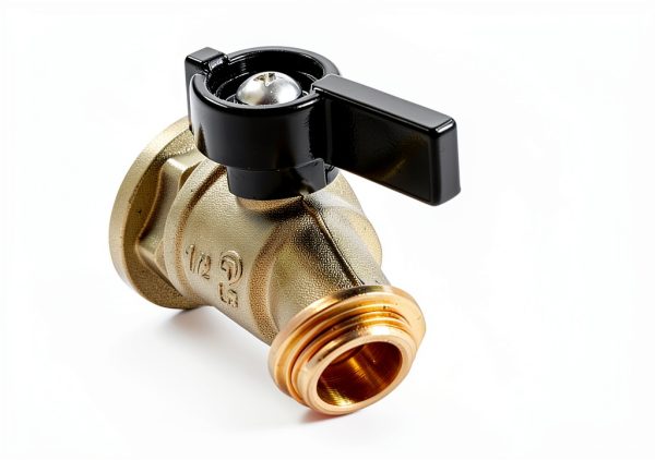 RBS005 Brass Water Container/Rain Barrel Quarter Turn Spigot(LF Compliant, For OPEN TOP BARRELS)-6