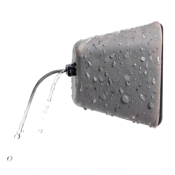 Outdoor Foam Faucet Cover Home Intuition Gray 2‑Piece Insulated Cover-6