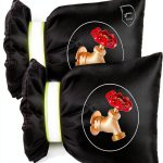 Outdoor Faucet Cover for Winter Freeze Protection,7.8" H x 6.2" W,Spigot Covers Winter Insulated,Faucet Cover Socks for Winter,Thickened AntiFrozen Waterproof Hose Bib Covers,Set of 2(Black)-0