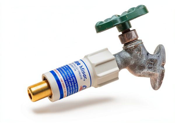 Freeze Miser Outdoor Faucet & Spigot Freeze Protection – Patented Valve Shield, Activates at Water Temperature Below 37°F/3°C – Durable Winter Cover Alternative – Quick Install, Saves Water – 4 Pack-3