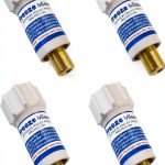 Freeze Miser Outdoor Faucet & Spigot Freeze Protection – Patented Valve Shield, Activates at Water Temperature Below 37°F/3°C – Durable Winter Cover Alternative – Quick Install, Saves Water – 4 Pack-0